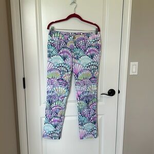 Lilly Pulitzer Callahan Chino Serene Blue Oh Shello 4